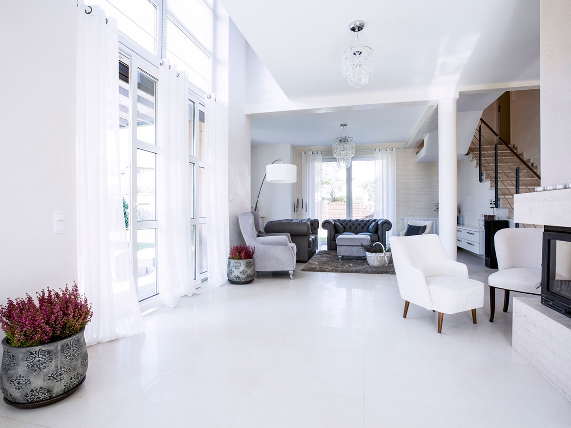 Beautiful White Home Interior - Mainline kw